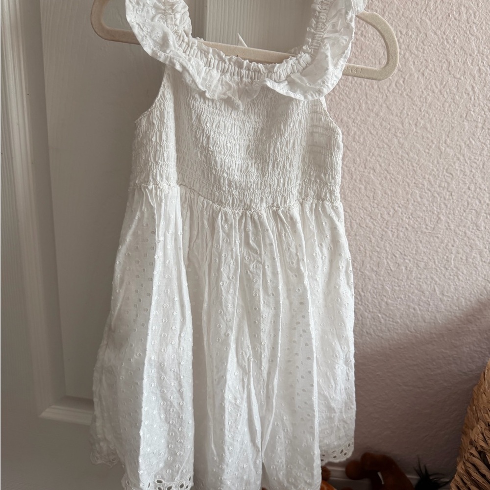 Cat & Jack White Eyelet Dress